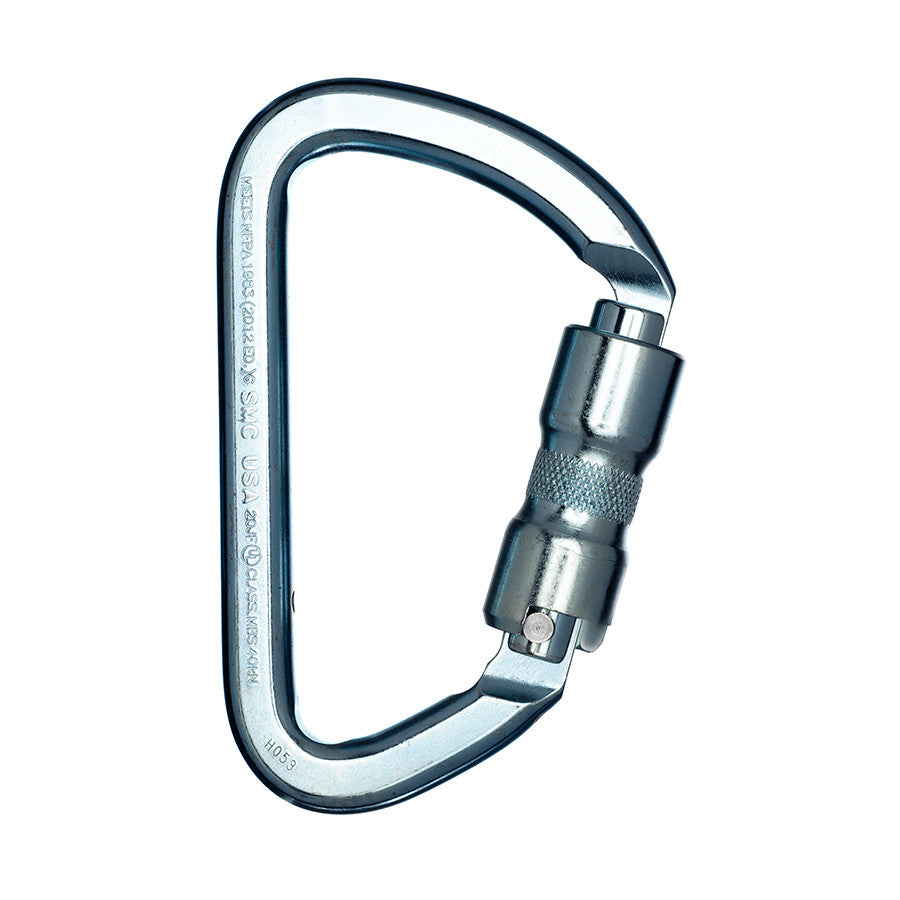 PMI SMC FP ANSI Lite Alloy Carabiner – NFPA– This carabiner is designed for all of your fall protection needs. The SMC FP ANSI Lite Alloy Carabiner – NFPA has auto-locking gate and is ANSI compliant – Now available at MTN Shop US. - imagen 2