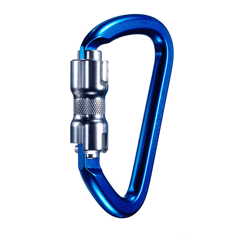 PMI SMC Kinetic Dual-Lock Carabiner – NFPA– The SMC Kinetic Carabiner meets all of your personal protection requirements. Key lock noses and .98" dual action twist-gate opening. Lightweight for at height – Now available at MTN Shop US. - imagen 4