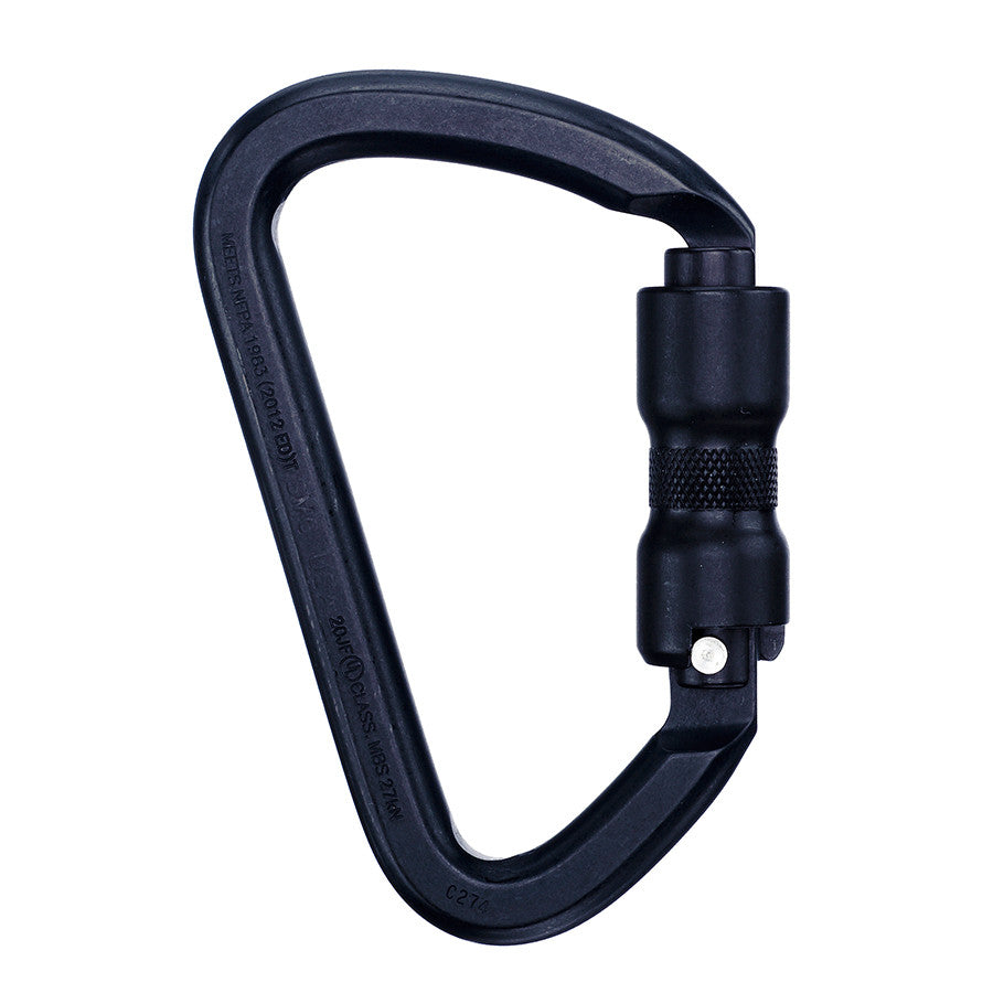 PMI SMC Kinetic Dual-Lock Carabiner – NFPA– The SMC Kinetic Carabiner meets all of your personal protection requirements. Key lock noses and .98" dual action twist-gate opening. Lightweight for at height – Now available at MTN Shop US. - imagen 8