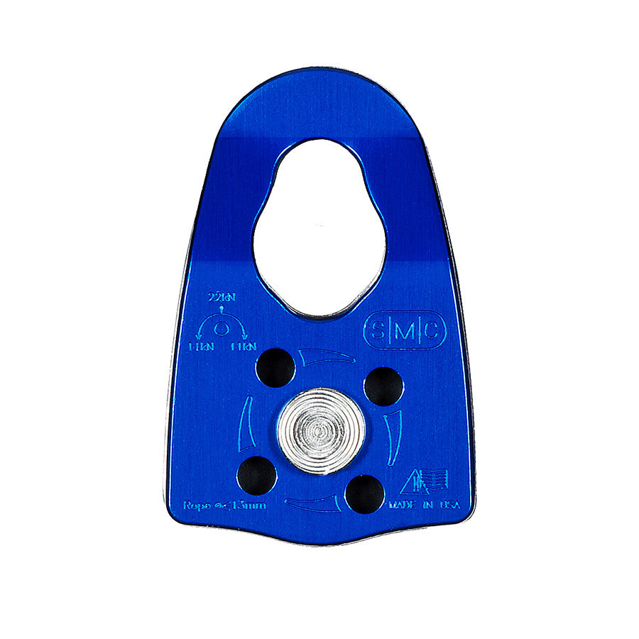 PMI SMC CRx Crevasse Rescue Pulley– The SMC CRx Pulley small yet strong and efficient. Includes prusik minding capability for use in a 2-to-1 C-system or a 3-to-1 Z-system. Supports rope up to 1/2" – Now available at MTN Shop US. - imagen 3