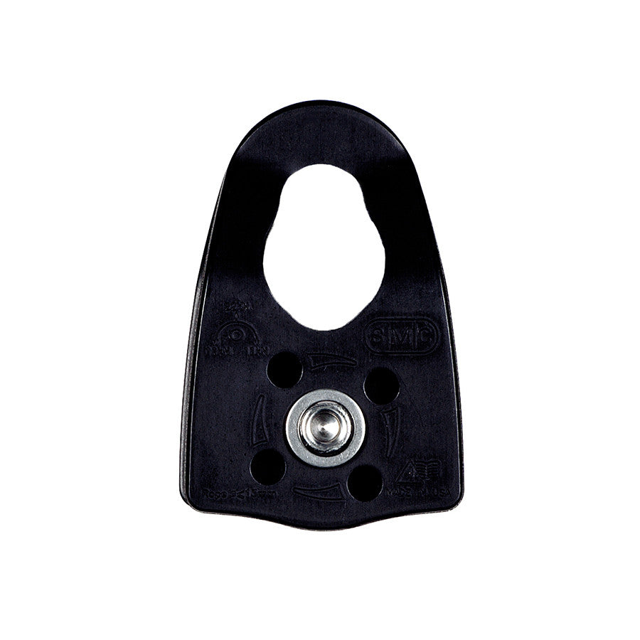 PMI SMC CRx Crevasse Rescue Pulley– The SMC CRx Pulley small yet strong and efficient. Includes prusik minding capability for use in a 2-to-1 C-system or a 3-to-1 Z-system. Supports rope up to 1/2" – Now available at MTN Shop US. - imagen 9