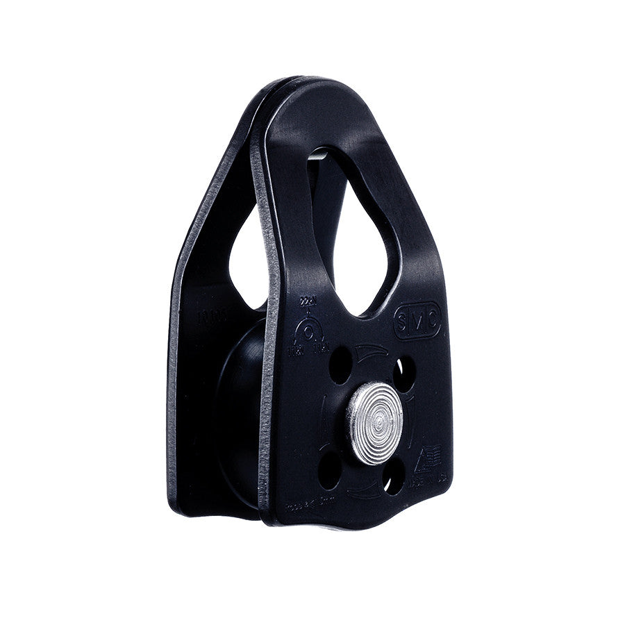 PMI SMC CRx Crevasse Rescue Pulley– The SMC CRx Pulley small yet strong and efficient. Includes prusik minding capability for use in a 2-to-1 C-system or a 3-to-1 Z-system. Supports rope up to 1/2" – Now available at MTN Shop US. - imagen 7