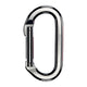 PMI SMC Oval Non-Locking Aluminum Carabiner