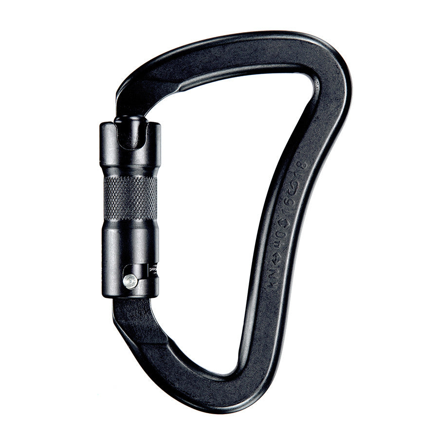 PMI SMC CrossOver Triple-Lock Carabiner – NFPA– The SMC CrossOver Triple-Lock Carabiner – NFPA has an ergonomic single-hand frame and Triple-Locking sleeve for easy and secure operation. NFPA, ANSI compliant – Now available at MTN Shop US. - imagen 4