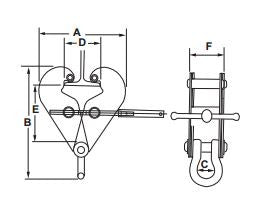 CM Screwlok Beam Clamps with Shackle– Buy CM Screwlok Beam Clamps with Shackle, SC921, SC922, SC923 for 1 ton, 2 ton, & 3 ton capacity. Works with manual and electric chain hoists; built in shackle. – Now available at MTN Shop US. - imagen 6