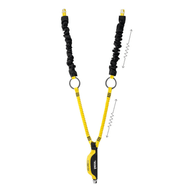 Petzl  ABSORBICA-Y TIE-BACK Lanyard - Rear View - imagen 2
