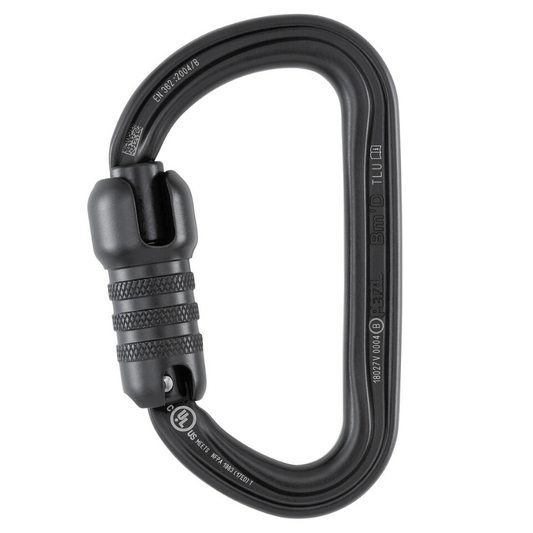 Mosquetón Petzl Bm'D H-Frame (Negro)