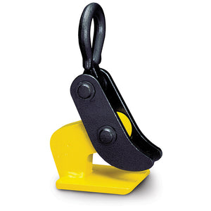 Camlok™ CH Heavy-Duty Horizontal Plate Clamp– Camlock CH Heavy-Duty Horizontal Plate Clamps must always be used in pairs and can be used on all types of materials in plate form, providing the plate can withstand the forces imposed. Standard CH clamps are supplied with smooth jaws. The CH Clamps are made for loading process machines and to lift and transport sheet steel plates in the horizontal position. – Now available at MTN Shop US.