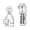 Camlok™ CY Hinged Universal Plate Clamp– For lifting longer plates with two leg chain slings, turn to Camlok’s CY Hinged Universal Plate Clamp. These plate clamps can be used on materials up to a surface hardness of 300 Brinell (32HRc). Because of a swiveling hook ring feature, the CY Hinged Plate Clamp can be fitted to a steel plate in any position. – Now available at MTN Shop US.