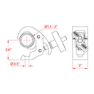 Doughty Quick Trigger Clamp Specifications - MTN Shop - imagen 5