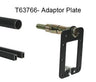 Doughty Theatre Curtain Track (Six Track) End Plate/Adaptor Plate