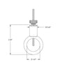 Griplock - Grip for 3/32" & 1/8" Cable (Hook&Ring) Size