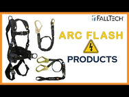 6' Arc Flash Energy Absorbing Lanyard, Double-leg with Choke-loop with Steel Rebar Hooks - imagen 2