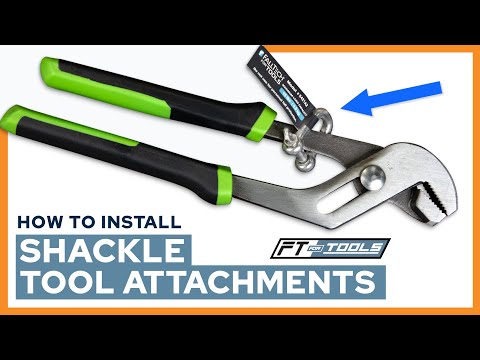 Shackle Tool Attachment, 0.8" x 1.5", 2/pack - imagen 3