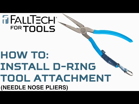Tool Tethering Kit, 2 lb, Stretch Coil with Tape-on Attachments and Tool Tape - imagen 5