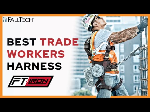 FT-Iron™ 2D Climbing Non-Belted Full Body Harness, Quick Connect Adjustments - imagen 4