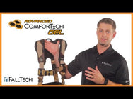 Advanced ComforTech® Gel 4D Construction Climbing Full Body Harness, Tongue Buckle Leg Adjustment - imagen 4