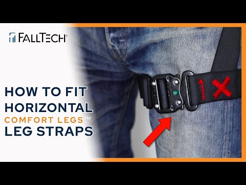 FT-Iron™ 2D Climbing Non-Belted Full Body Harness, Quick Connect Adjustments - imagen 5