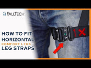 FT-Iron™ 3D+FD Climbing Non-Belted Full Body Harness, Quck Connect Adjustments - imagen 5