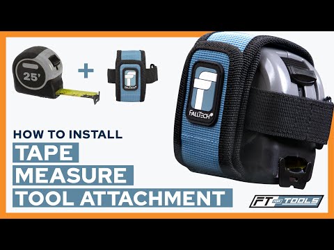 Tape Measure Holder Tool Attachment - imagen 4
