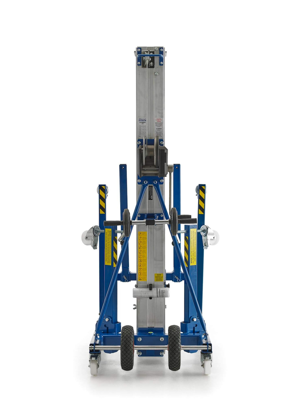 Kuzar Industrial Lifter 300kg/7.3m - HAMMER 73– Made in Spain, this highly affordable heavy-duty stacker is incorporated with an Inertia Brake System. It has high-quality wheels and a powerful winch for efficient lifting. – Now available at MTN Shop US. - imagen 2