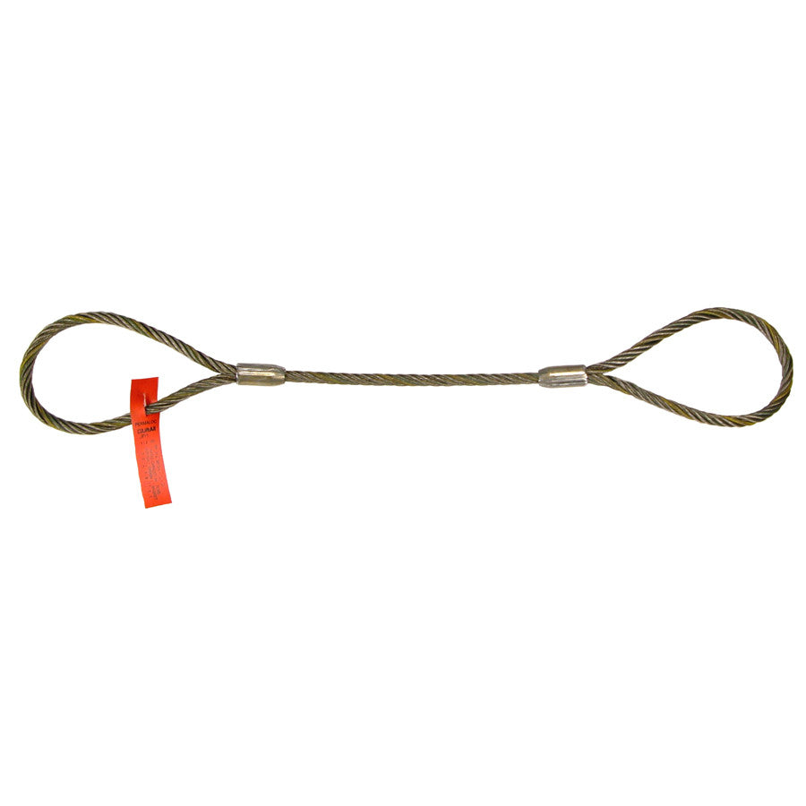 Lift All Wire Rope 1/2” Permaloc Sling, Eye-Eye