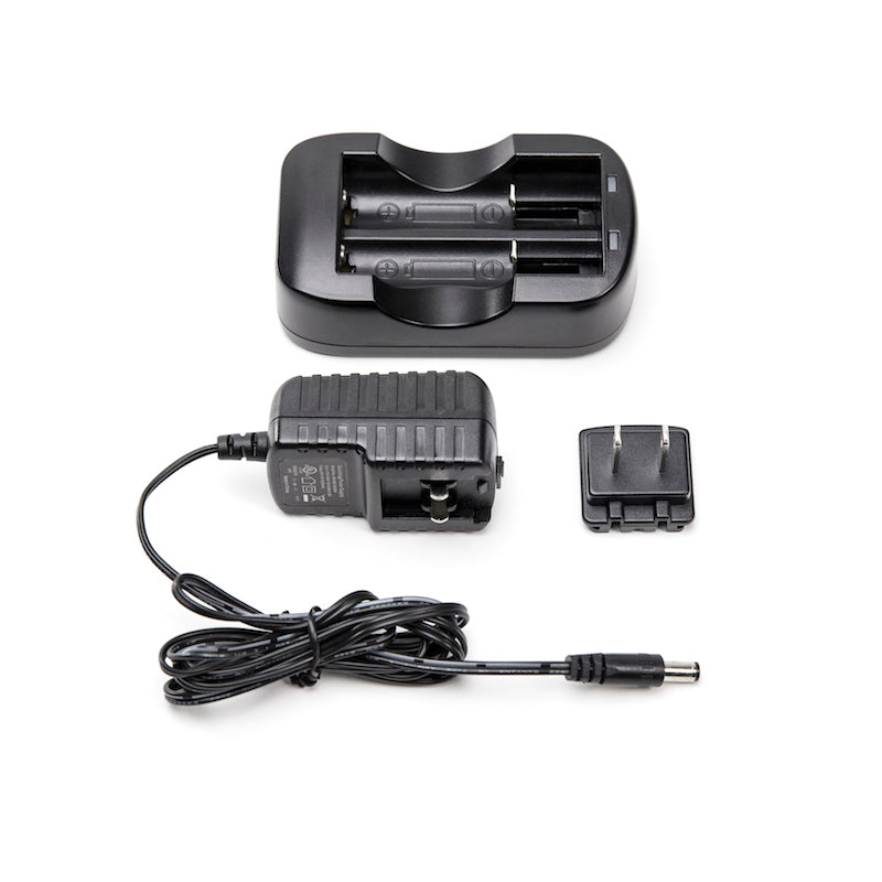 Illumagear Battery Charger– Illumagear’s 2-Battery Charger is capable of charging up to 2 rechargeable 18650 Lithium-Ion batteries that are compatible with The Halo from a standard electrical outlet. – Now available at MTN Shop US. - imagen 3