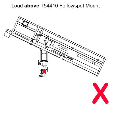 Doughty Followspot Rail Mount Load - MTN SHOP - imagen 3