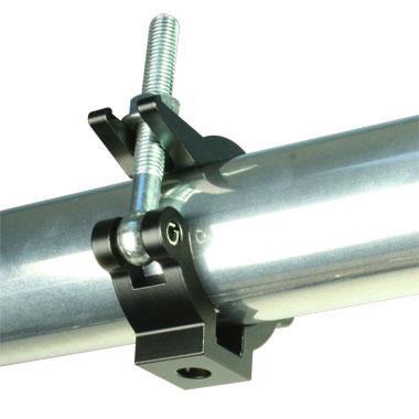 Doughty Half Coupler (Slimline 2.5'' Mammoth Clamp) Black - MTN Shop - imagen 3