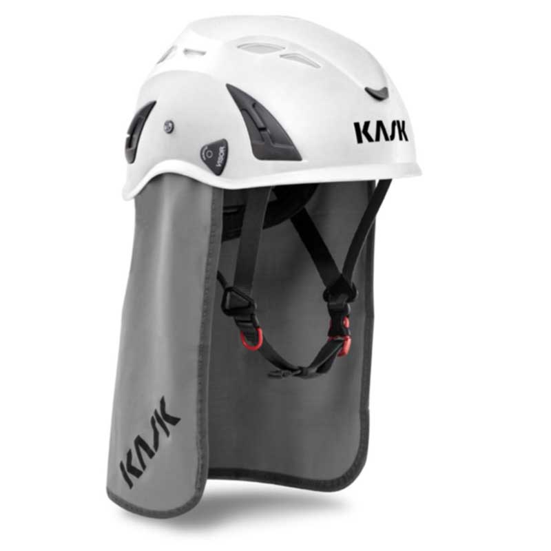 KASK Neckshade for SuperPlasma Helmets– The KASK Zen Helmet Visor works with Zenith helmets and is anti-fog and scratch resistant. Optical class 2 and EN, ANSI, and AS/NZS compliant. Stylish and safe. – Now available at MTN Shop US. - imagen 4